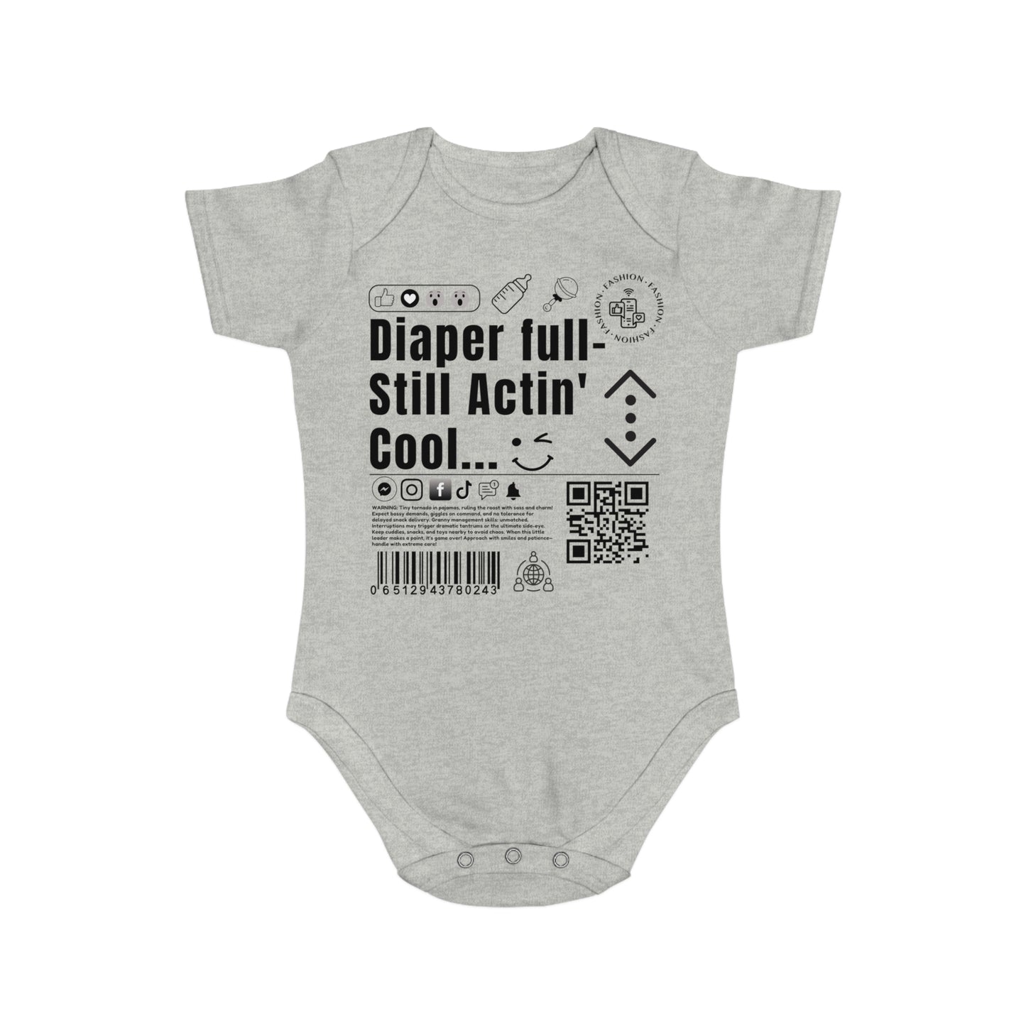 Virtuosoh Baby Diaper Full Babysuit