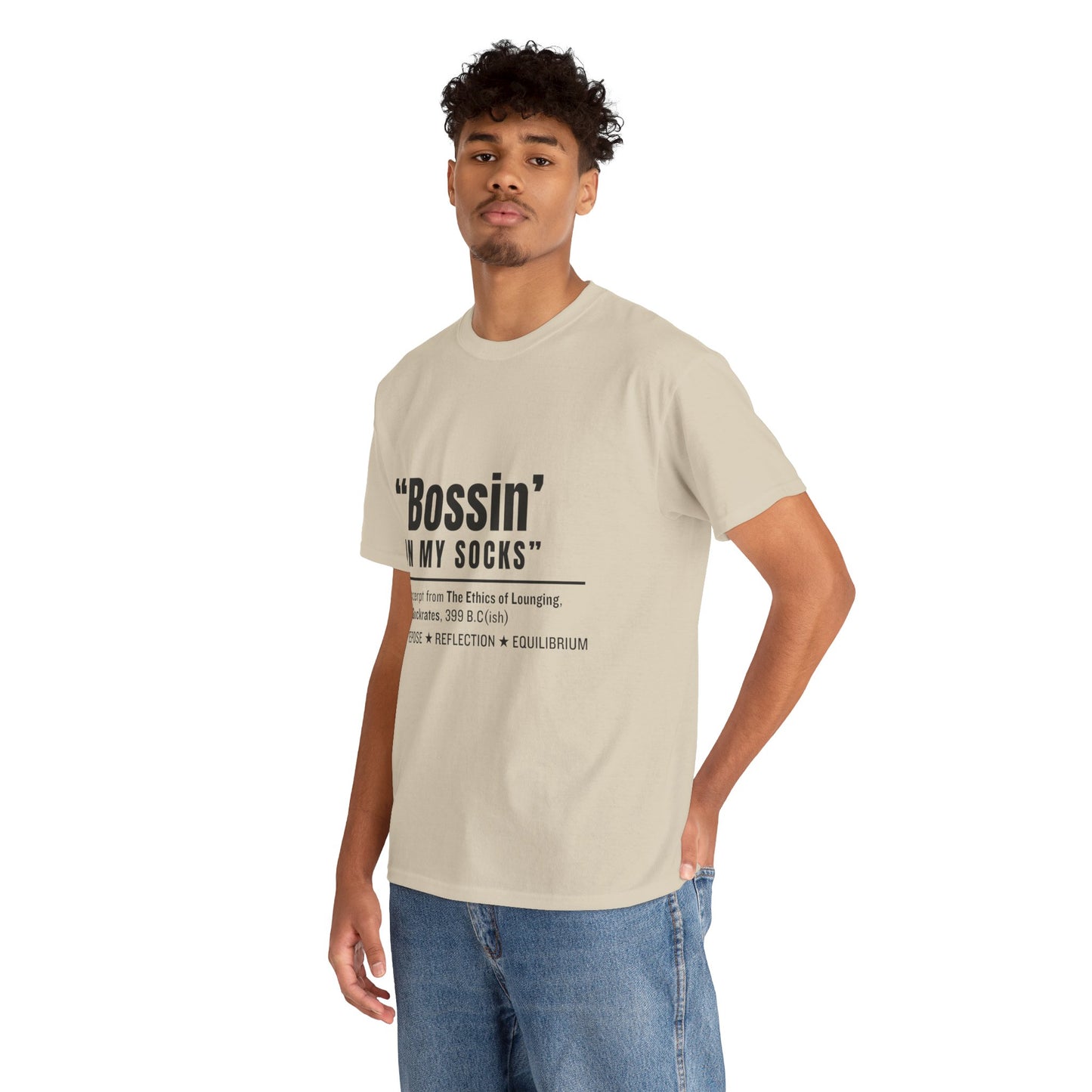 Virtuosoh Bossin' in My Socks Unisex Heavy Cotton T-shirt