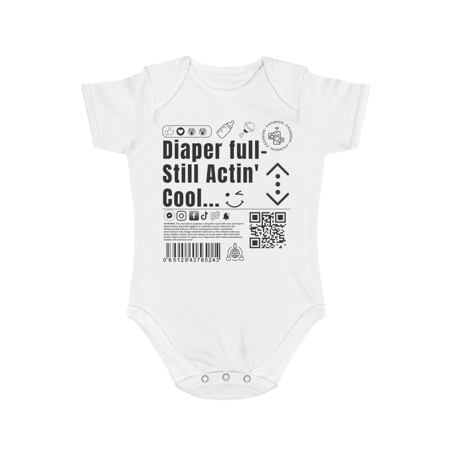 Virtuosoh Baby Diaper Full Babysuit