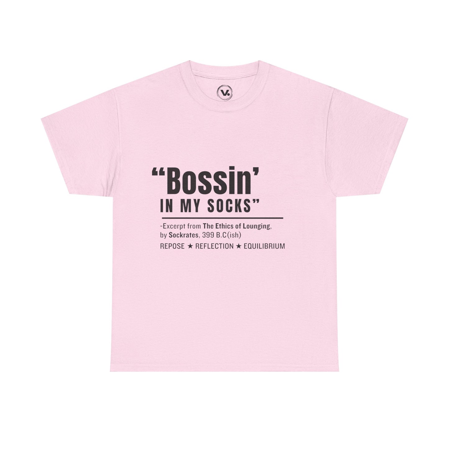 Virtuosoh Bossin' in My Socks Unisex Heavy Cotton T-shirt
