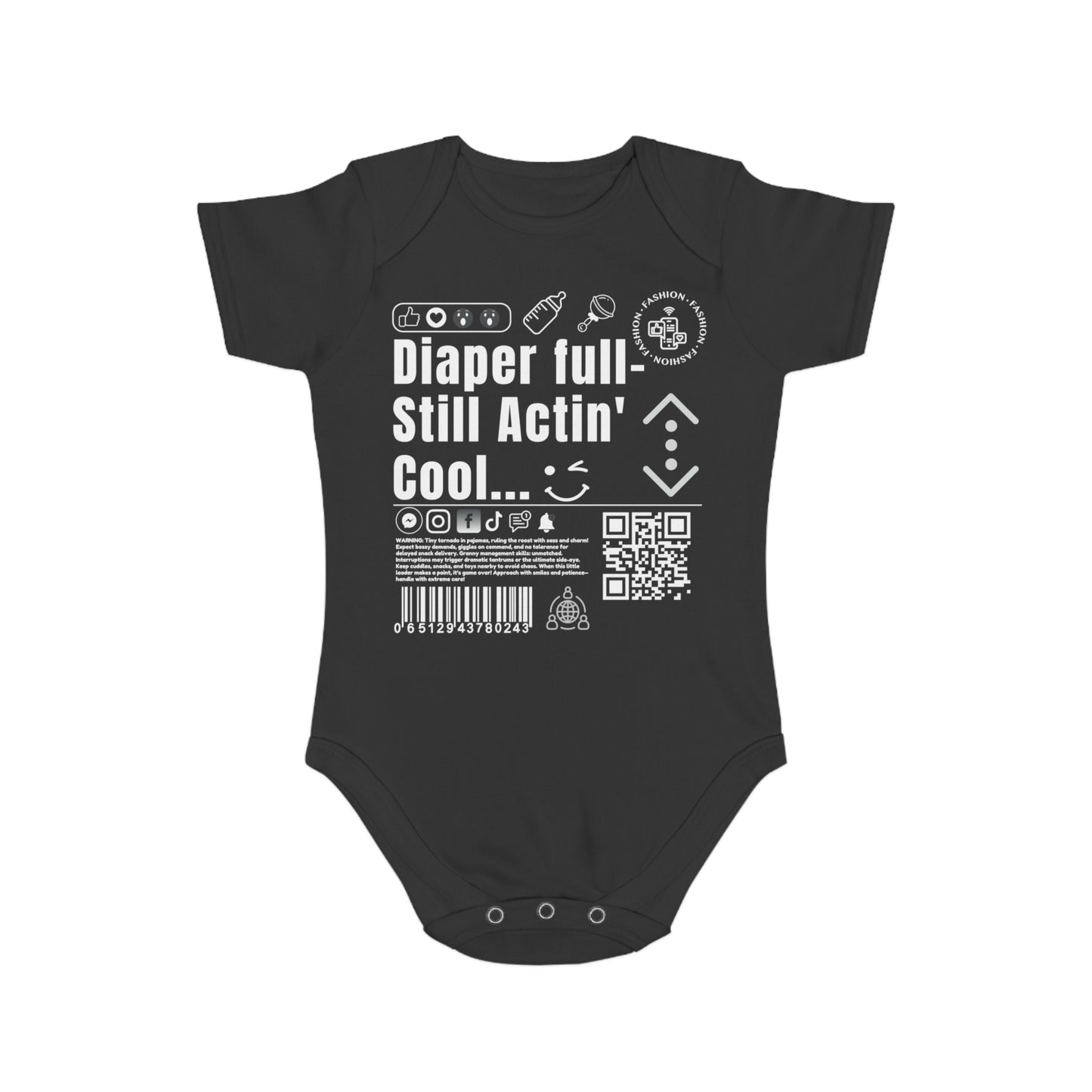 Virtuosoh Baby Diaper Full Babysuit