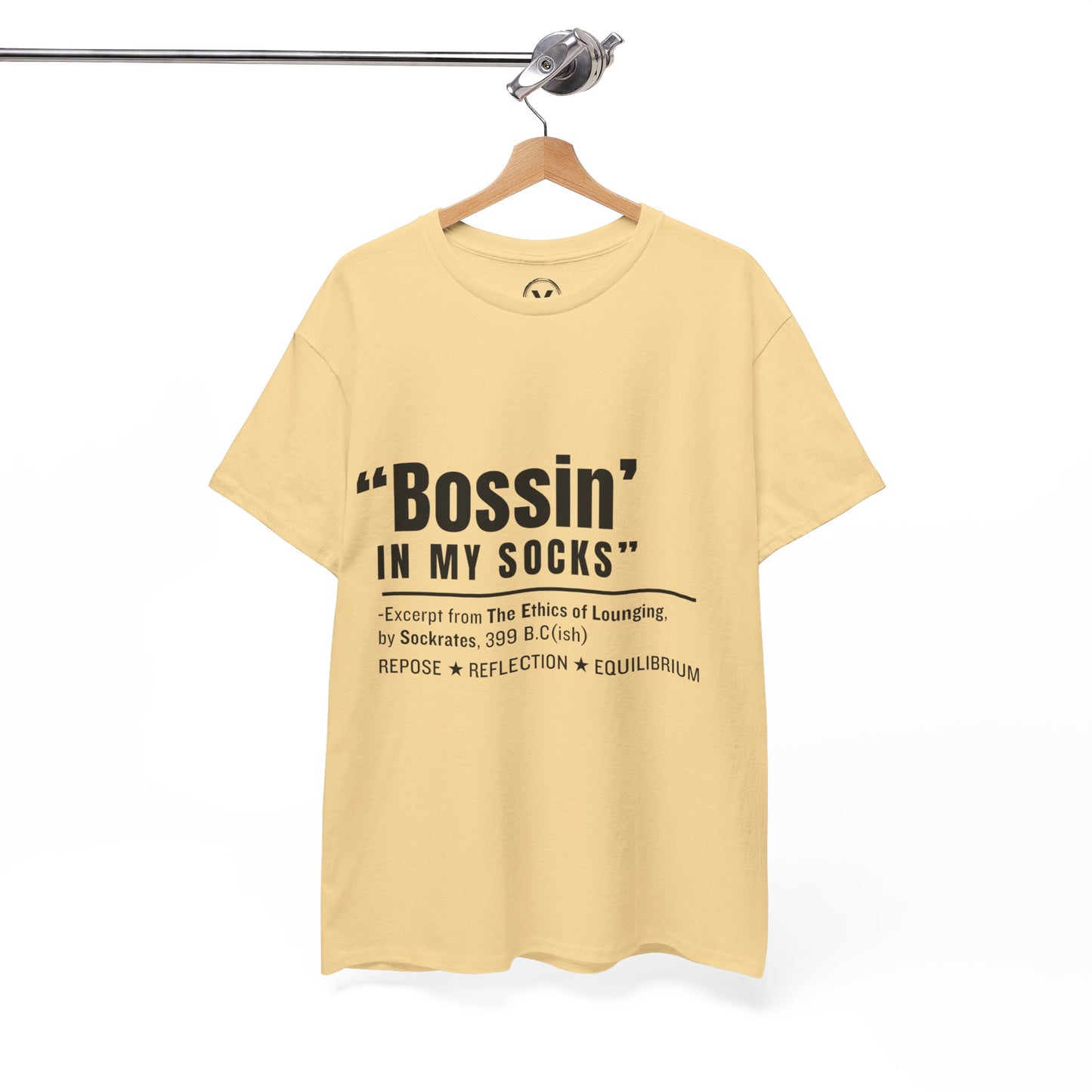 Virtuosoh Bossin' in My Socks Unisex Heavy Cotton T-shirt