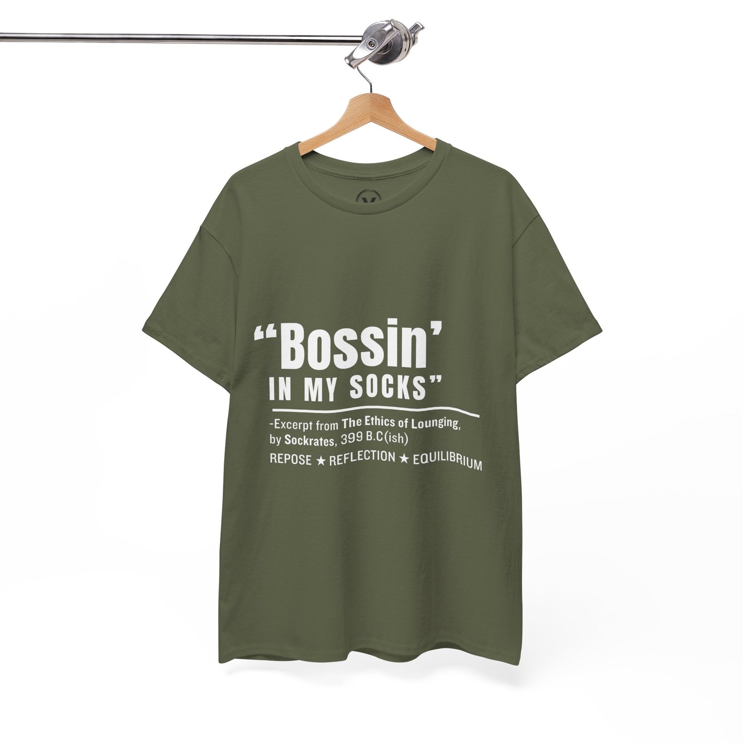 Virtuosoh Bossin' in My Socks Unisex Heavy Cotton T-shirt