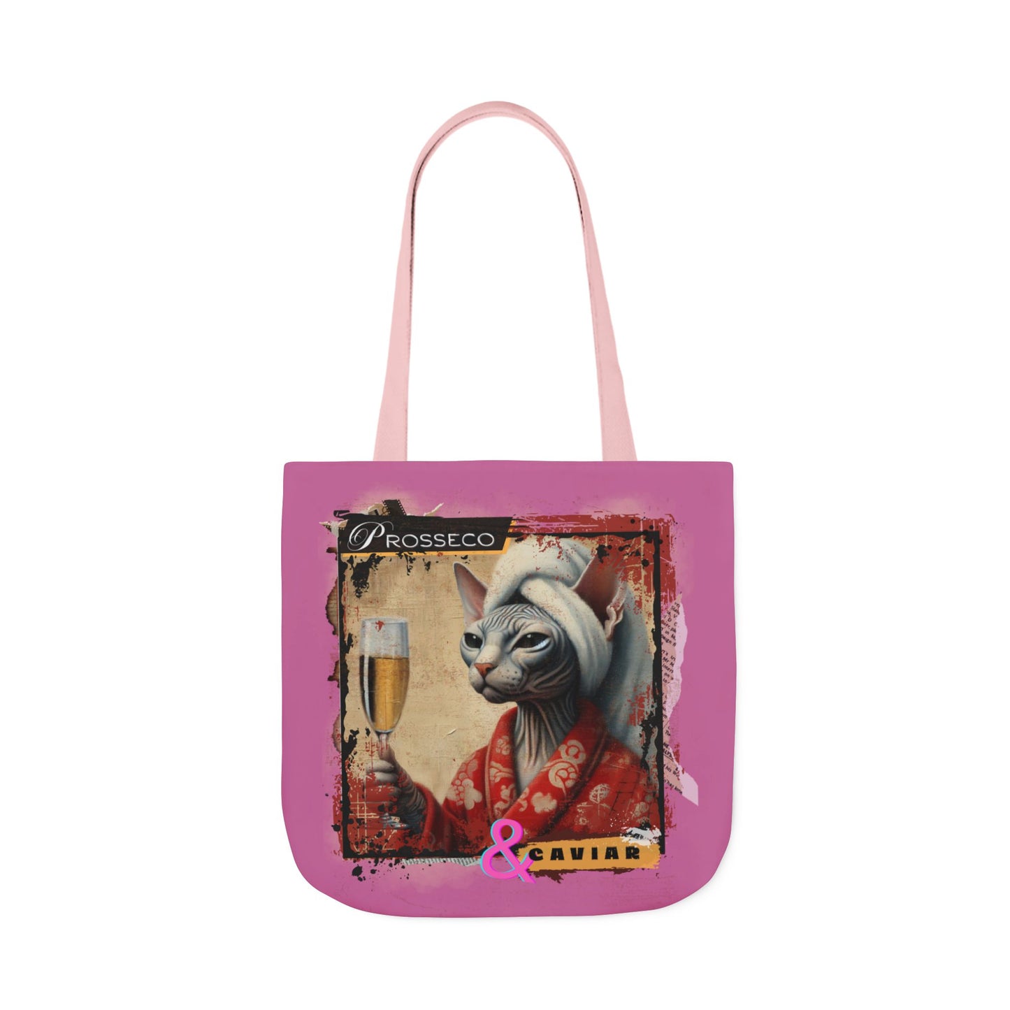 Virtuoso Canvas Tote Bag - Prosseco & Caviar
