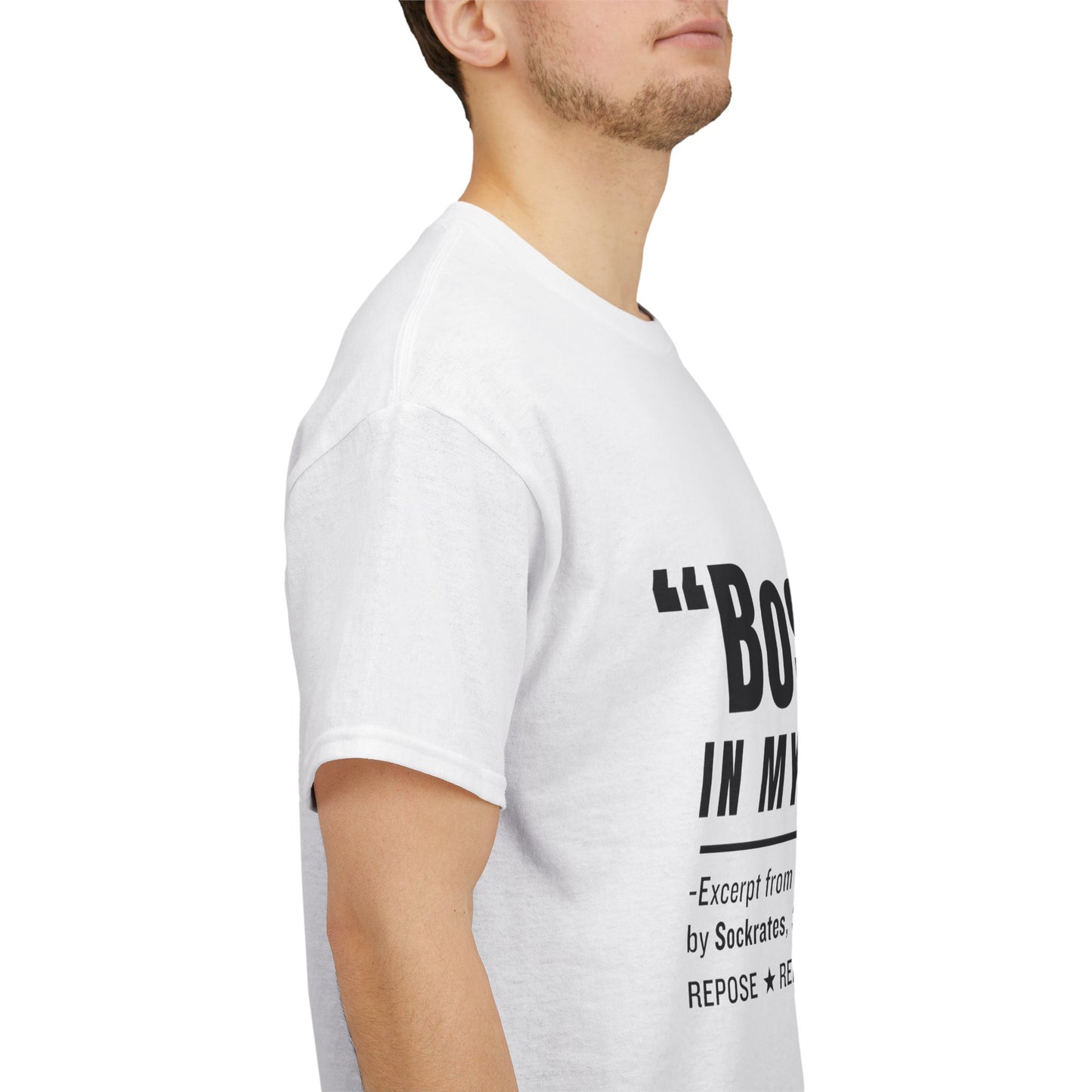 Virtuosoh Bossin' in My Socks Unisex Heavy Cotton T-shirt