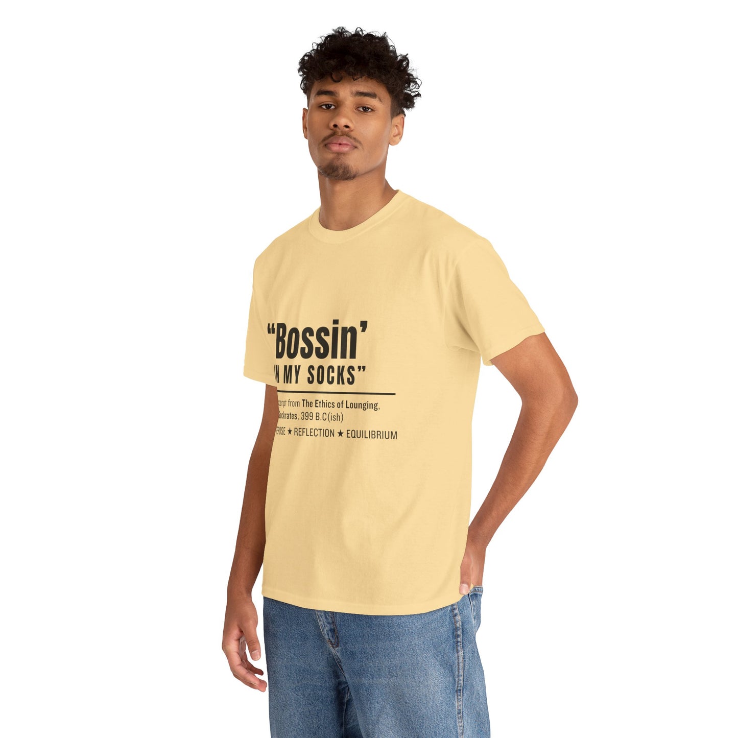 Virtuosoh Bossin' in My Socks Unisex Heavy Cotton T-shirt