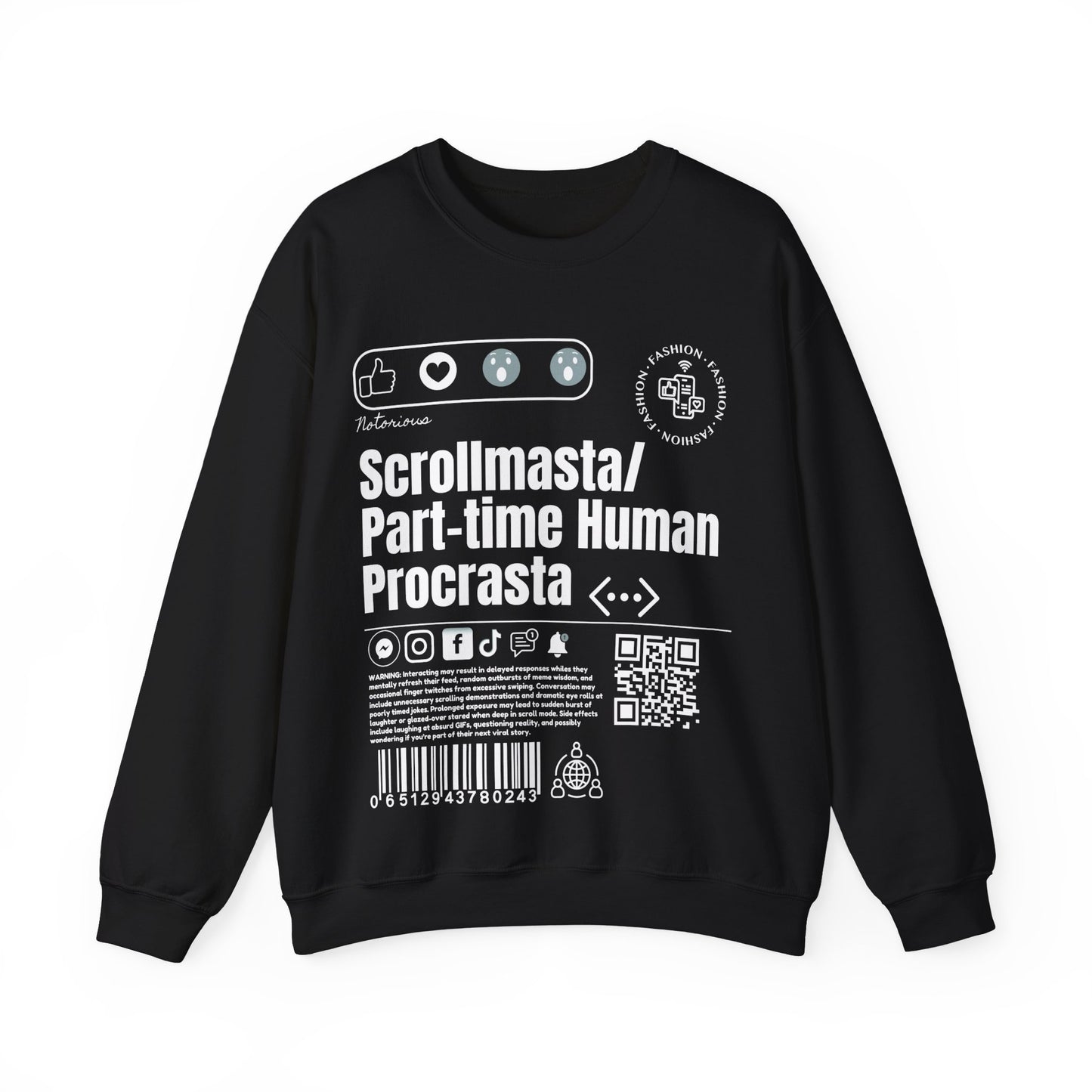 Virtuosoh Scrollmasta Unisex Sweatshirt