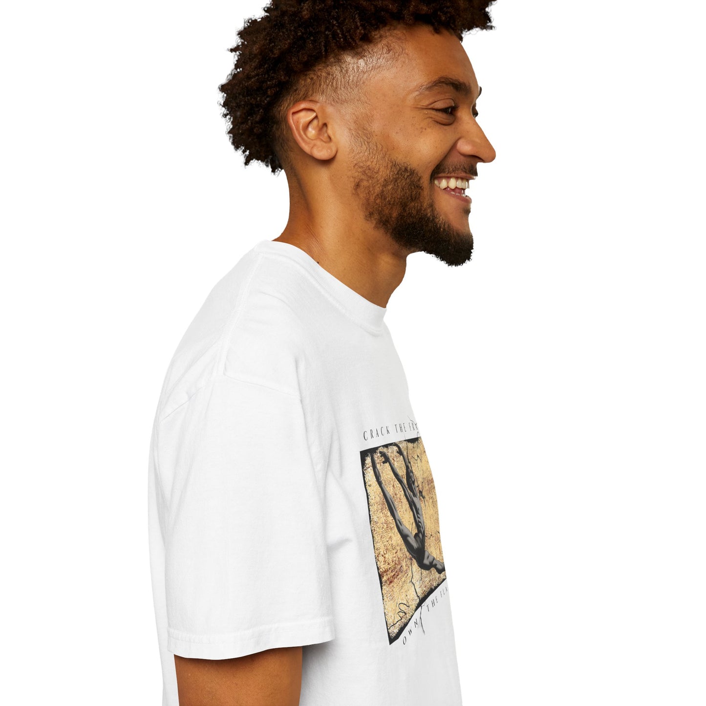 Virtuosoh Crack the Frame Own the Flame unisex T-shirt