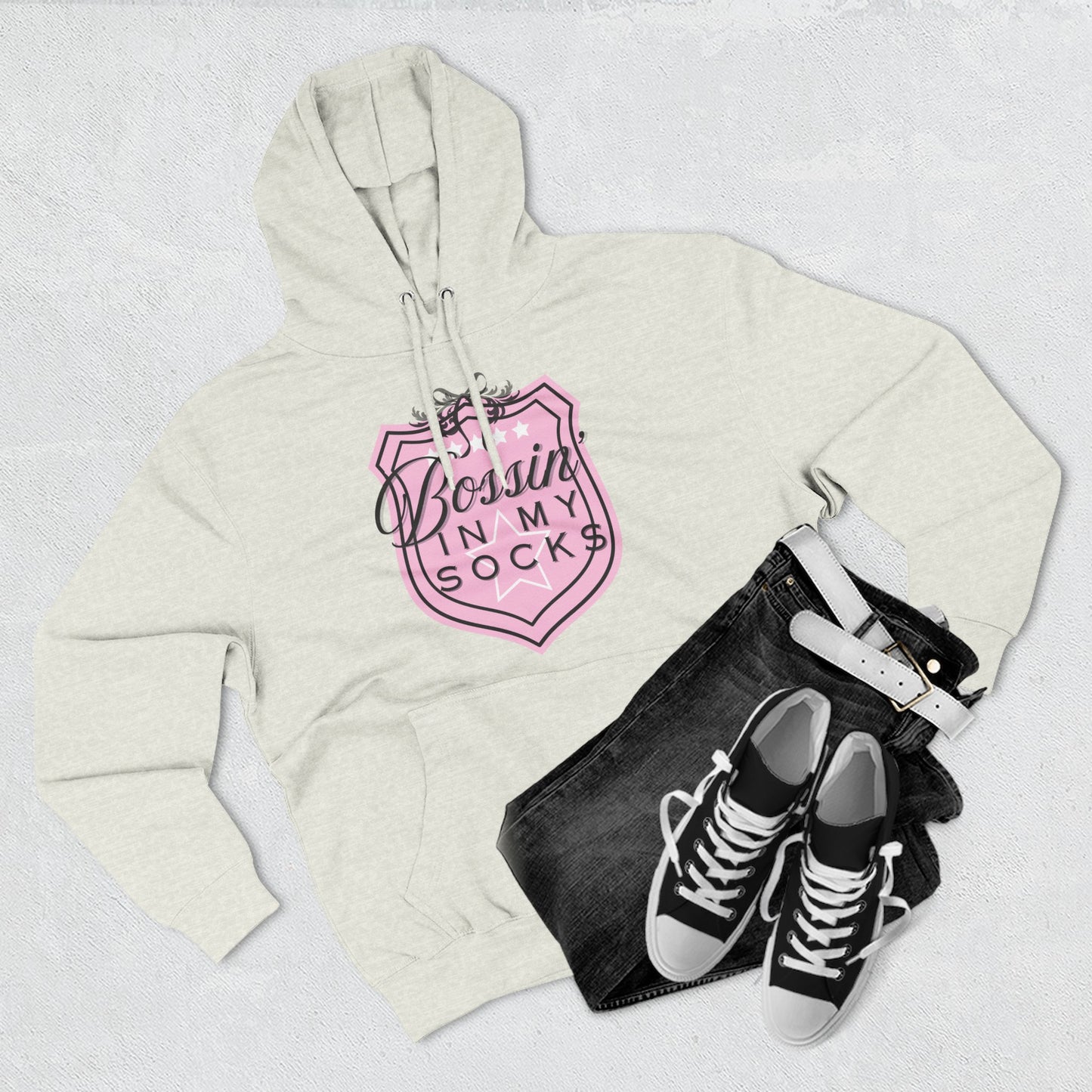 Virtuosoh Bossin' in My Socks Fleece unisex Hoodie