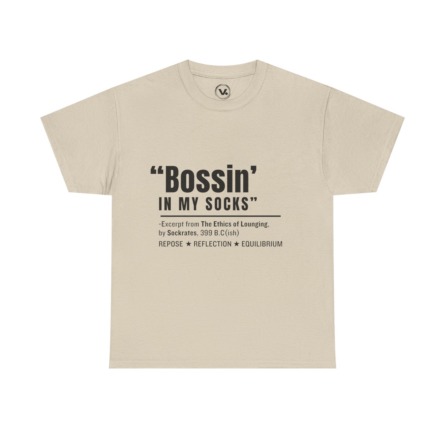 Virtuosoh Bossin' in My Socks Unisex Heavy Cotton T-shirt