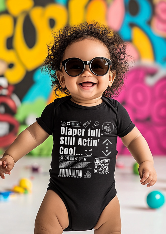 Virtuosoh Baby Diaper Full Babysuit