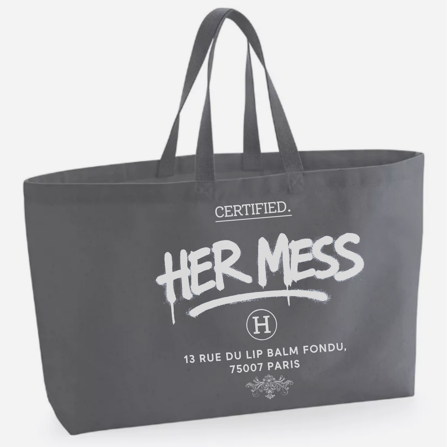 Her mess Oversized Tote Canvas/Cotton bag