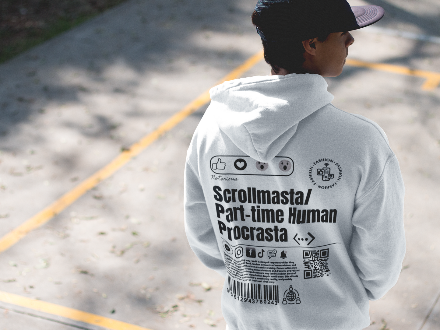 Virtuosoh Scrollmasta Unisex Zip Hoodie