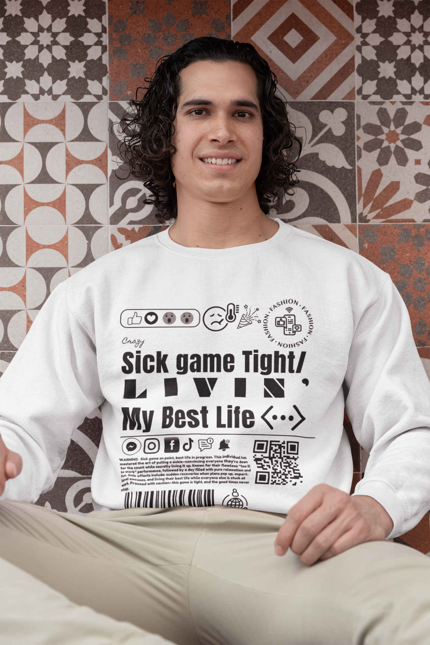 Virtuosoh Sick Game Tight Unisex Sweatshirt