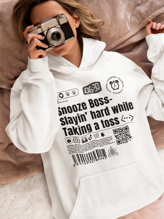 Virtuosoh Snooze Boss Unisex Hoodie
