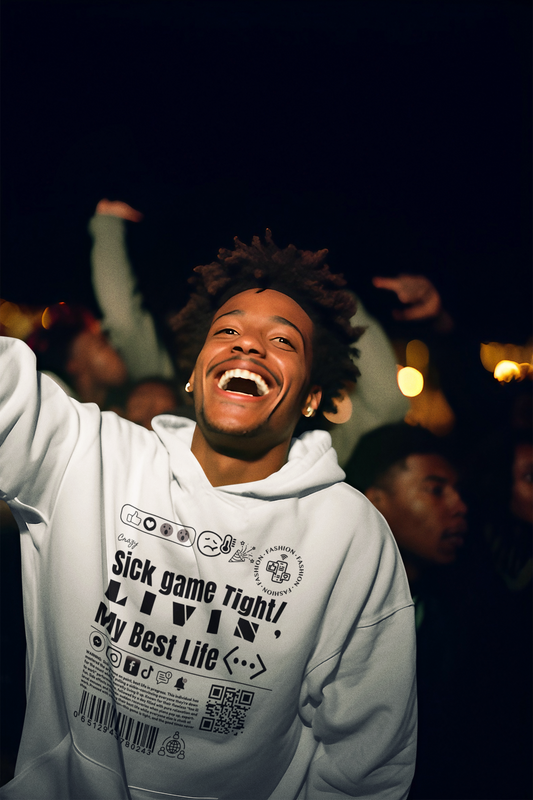 Virtuosoh Sick Game Tight Unisex Hoodie