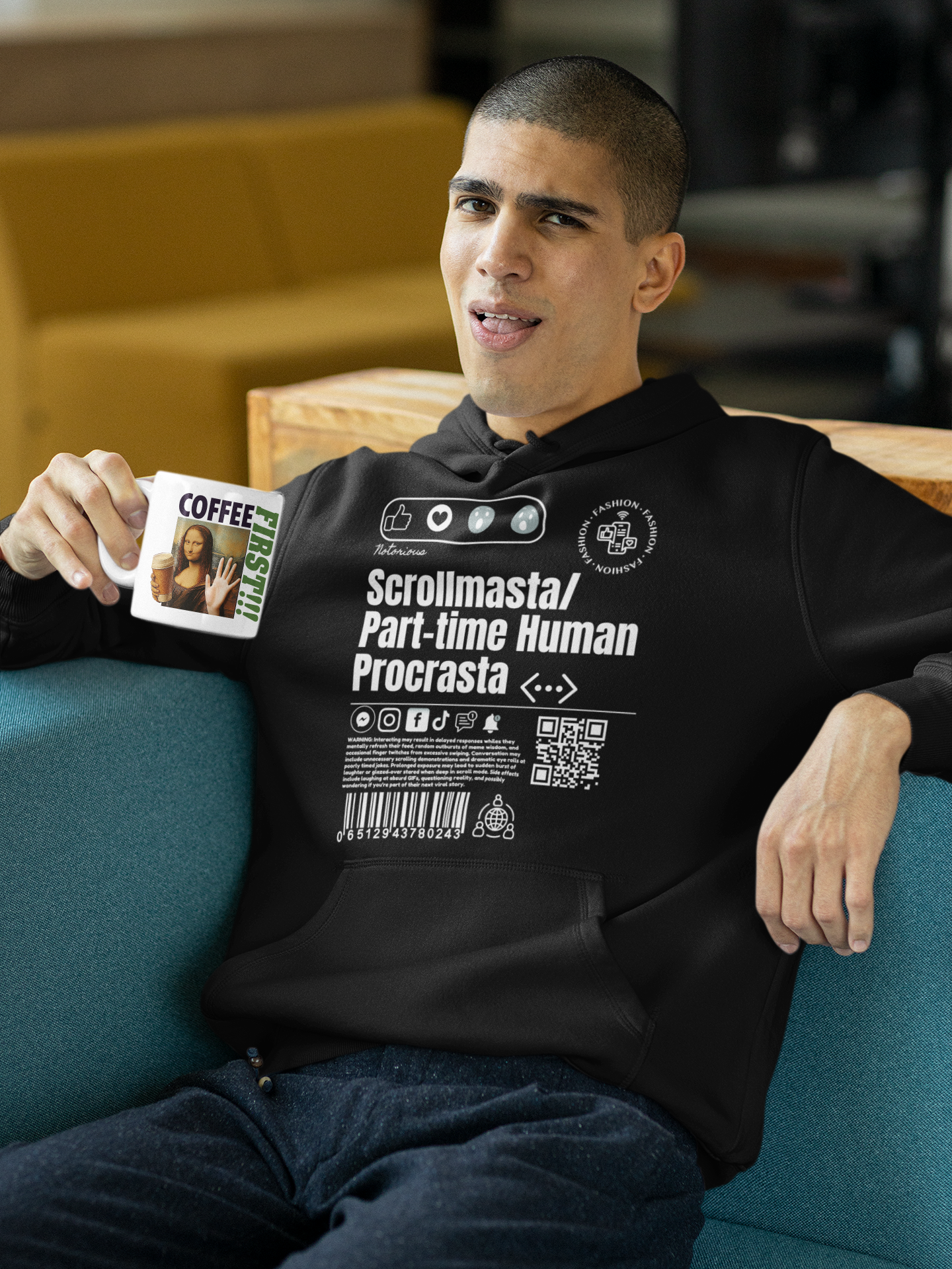 Virtuosoh Scrollmasta Unisex Hoodie