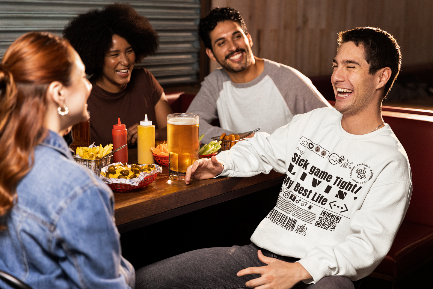 Virtuosoh Sick Game Tight Unisex Sweatshirt